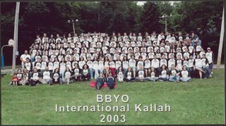 BBYO International Kallah Group Photograph 1, 2003