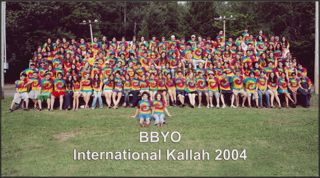 BBYO International Kallah Group Photograph, 2004