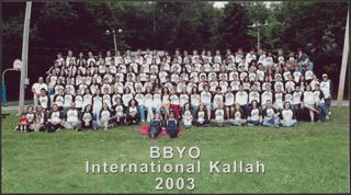 BBYO International Kallah Group Photograph 2, 2003