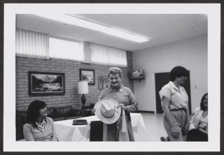 Anita Perlman With Members of Phoenix Council Photograph, February 12, 1981