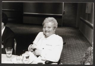 Anita Perlman Smiling at BBYO International President Reunion Photograph, June 5-6, 1993