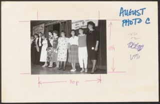 BBYO Members on Stage at International Convention Photograph, 1985