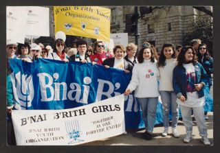 Barb Rapkin and Others at Demonstration Photograph