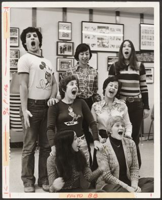 BBG Members Singing Photograph