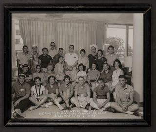 Executive Boards, AZA-BBG Institutes Framed Group Photograph, June 19-23, 1959