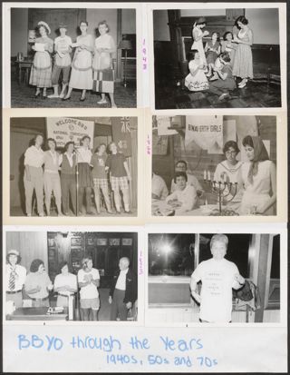 BBYO Through the Years Photographs, 1940s-1970s