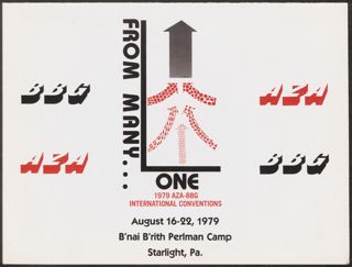 1979 AZA-BBG International Conventions Flier, August 16-22, 1979