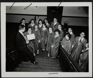 Choir Members and Advisor Photograph, 1948