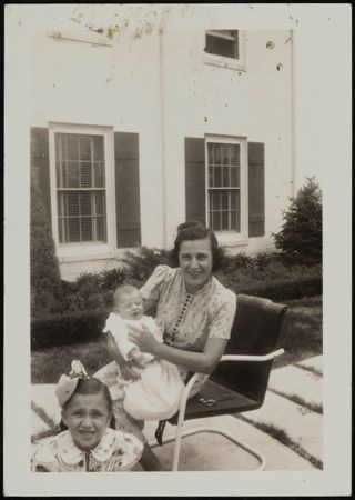 Ethel, Richard, and Betty Lou Klutznick Photograph