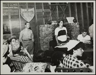 B'nai B'rith Girls Meeting Photograph, 1949