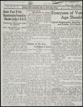 Kansas Citians Discover a New Rubber Substitute Newspaper Clipping, February 28, 1924