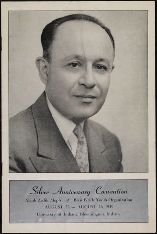 AZA Silver Anniversary Convention Program, August 22-26, 1949