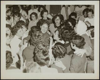 B'nai B'rith Girls Greeting One Another Photograph, 1959