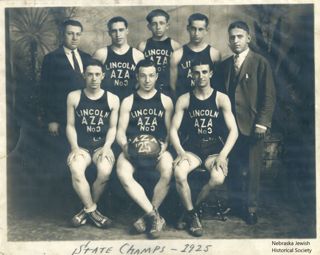 Members of Lincoln AZA #3 as State Champions Photograph, 1925
