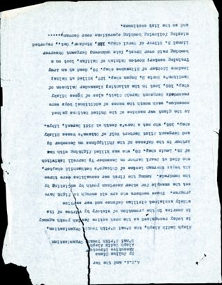 AZA and the War Report