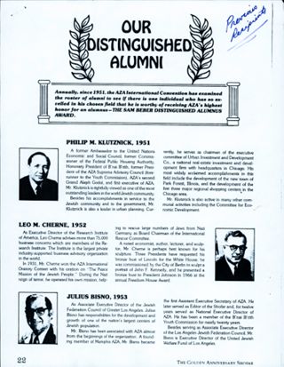 Our Distinguished Alumni