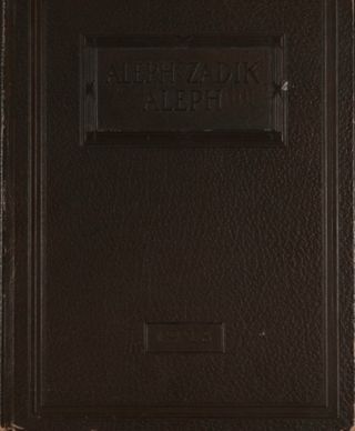 The AZA Annual of 1928