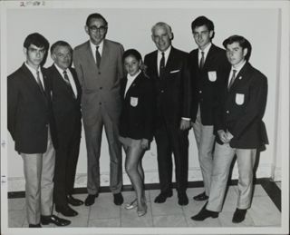 Benjamin Rosenthal and Noar L'Noar Delegation Photograph