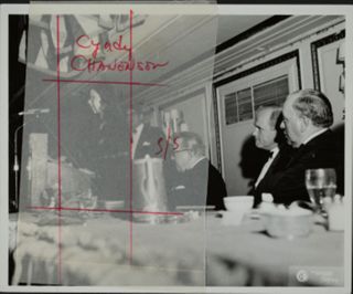 Cyndy Chanenson Speaking Before Group Photograph