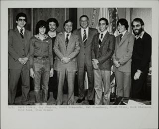 Group of Eight at Event Photograph