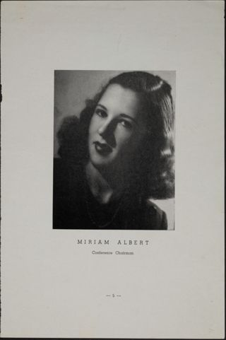 Miriam Albert Portrait Photograph
