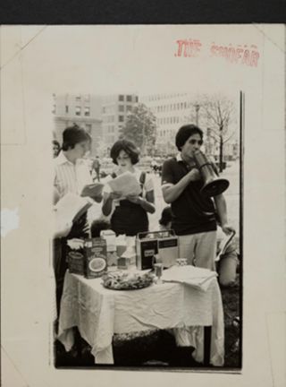 Gendelman, Ginsburg, Rosen at Seder Event Photograph