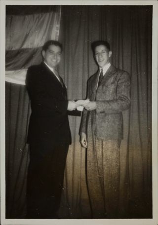 Julius Bisno and Jack Cooper at Event Photograph, 1930s