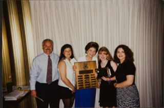 S'Verne Forman and Four Others With Awards Photograph, 1995
