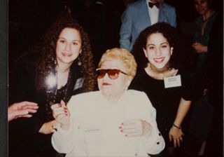 Friedman, Perlman, and Zeidman at BBYO Reunion Event Photograph, June 5-6, 1993