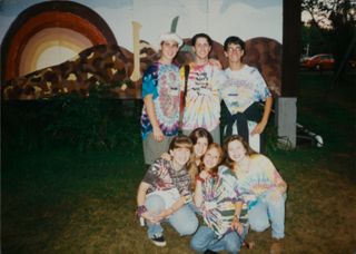 Cohen, Rosenburg, Apple, Weinberg, Schraler, Stetlher, and Schultz at International Leadership Training Conference Photograph, 1995