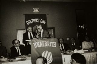 Ben Summers Receiving Award From Alan Larkin Photograph