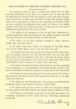 Statement of Faith