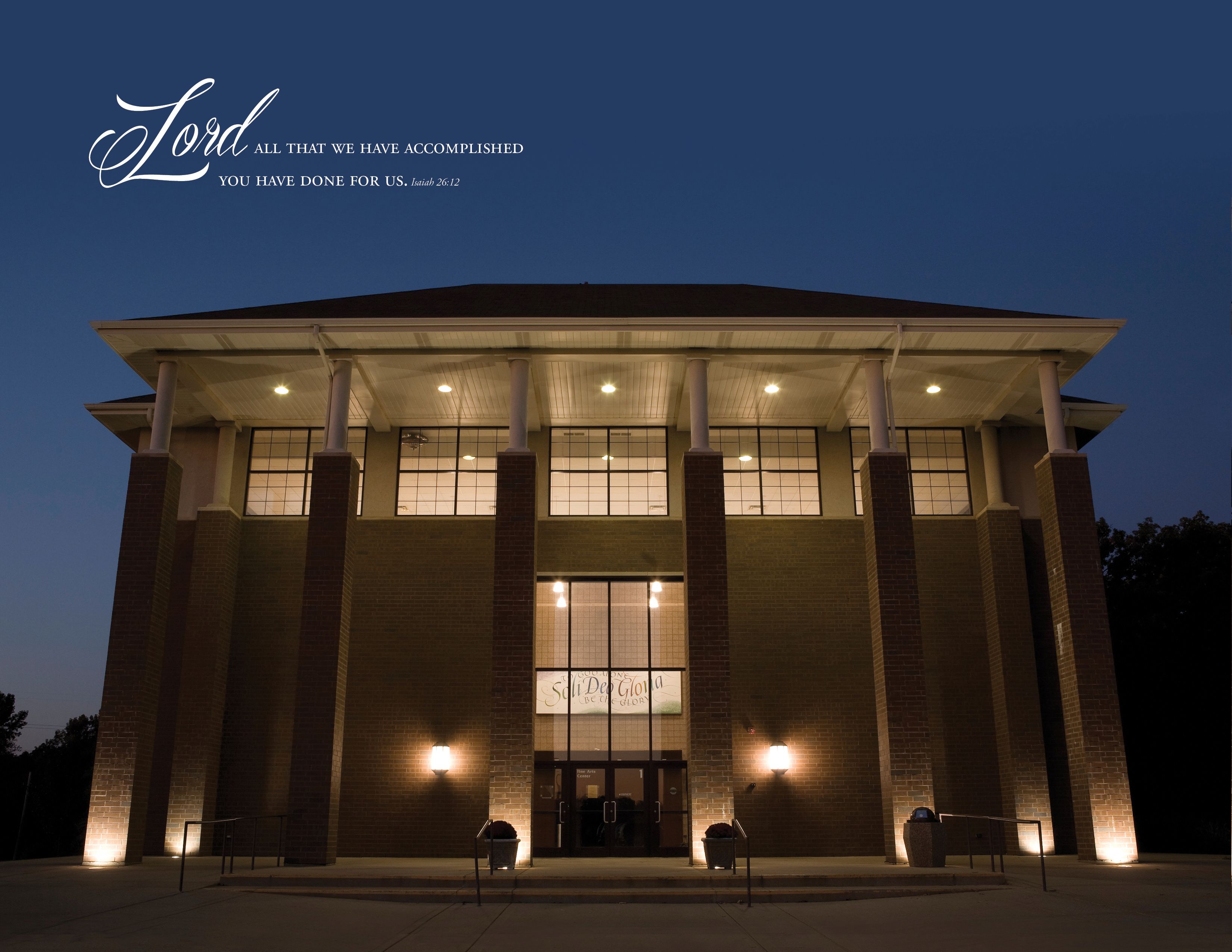 Fine Arts Center Opened