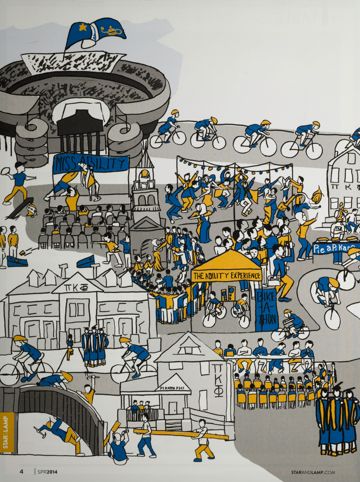Pi Kappa Phi Illustration, Fall 2014
