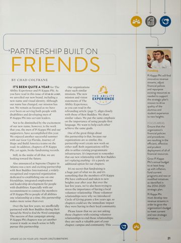 Partnership Build on Friends