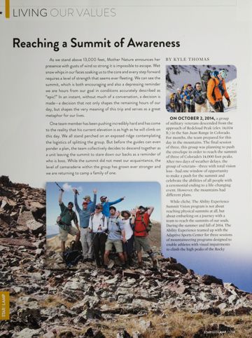 Reaching a Summit of Awareness