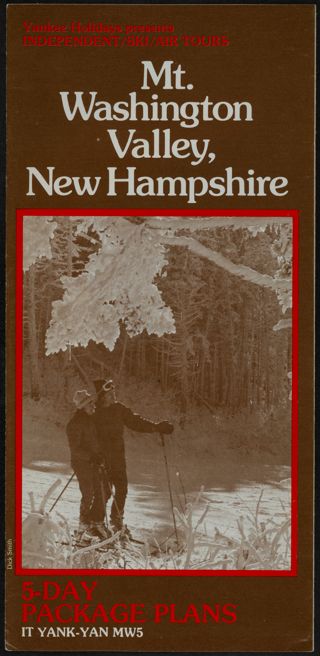 Mt. Washington Valley, New Hampshire Brochure, 1978