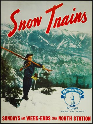Snow Trains Poster