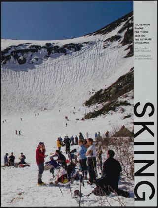 Skiing: Tuckerman Ravine: For Those Seeking the Ultimate Challenge Magazine Clipping, April 2014