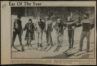 Ear of the Year Newspaper Clipping, January 1987