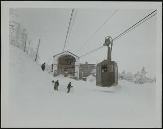 Cannon Mountain Tramway Summit Station Photograph 2, 1930s