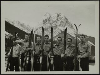 1936 Olympics Ski Team Photograph, 1936