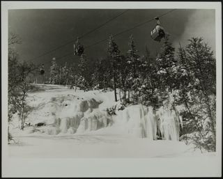 Walrus Faces and Stalactites in Vermont Photograph, September 1977