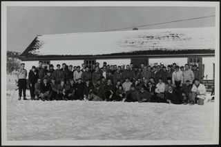 Central New York Regional Skiing Safety and First Aid Conference Photograph, December 4-5, 1954