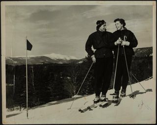 Brooks Dodge and Imogene Opton Smiling Photograph, January 19, 1954