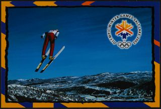 Olympic Winter Games Salt Lake 2002 Postcard, 2002