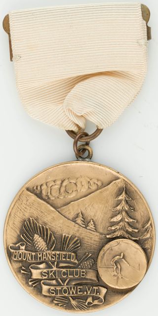 Mount Mansfield Ski Club Medal