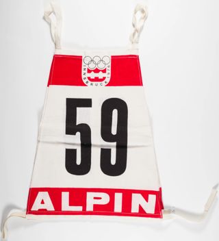 Innsbruck Race Bib, 1976