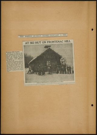 Plymouth Ski Club Scrapbook, Page 4