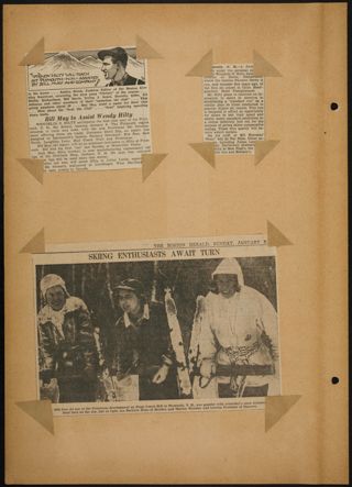 Plymouth Ski Club Scrapbook, Page 2